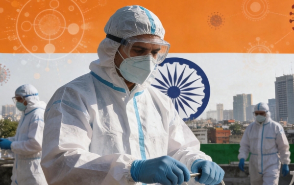 印度尼帕病毒疫情蔓延，密切接触者被要求居家隔离