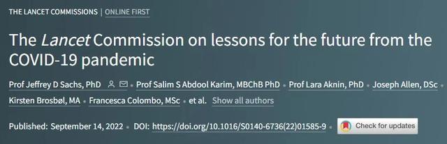 柳叶刀评新冠疫情：多国抗疫迟缓致数百万可避免死亡