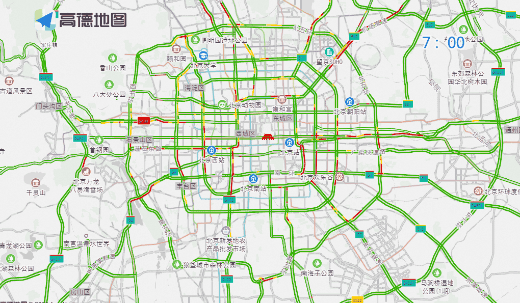下周交通预测：早晚高峰压力大，10月11日不限行工作日尤甚