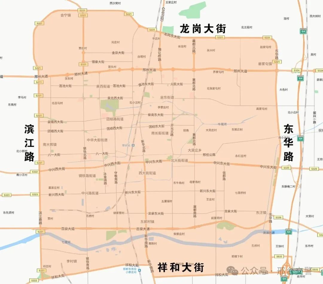 邢台市主城区实行机动车限行，时间区域及规定看这里