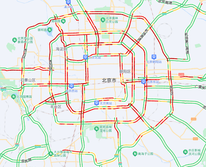 国庆前调休工作日不限行，降雨致9月29日交通拥堵加剧