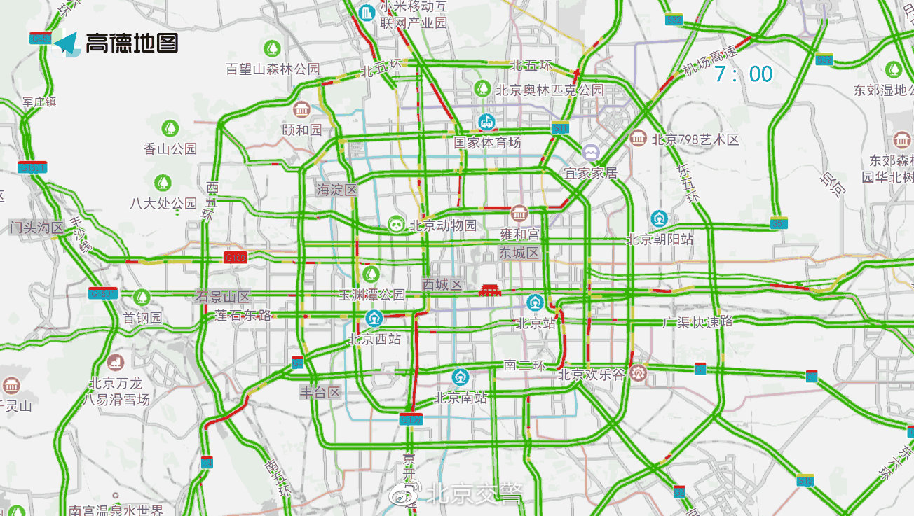 7月4日起北京机动车限行尾号轮换及下周交通热点预测