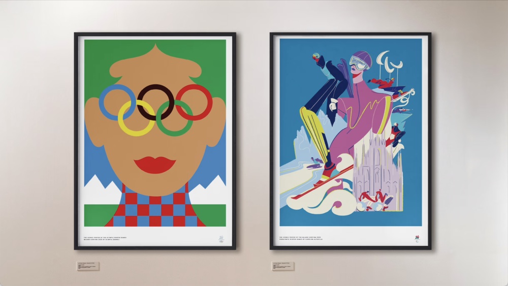 2026米兰冬奥会海报亮相，展现赛事精神与意文化风貌