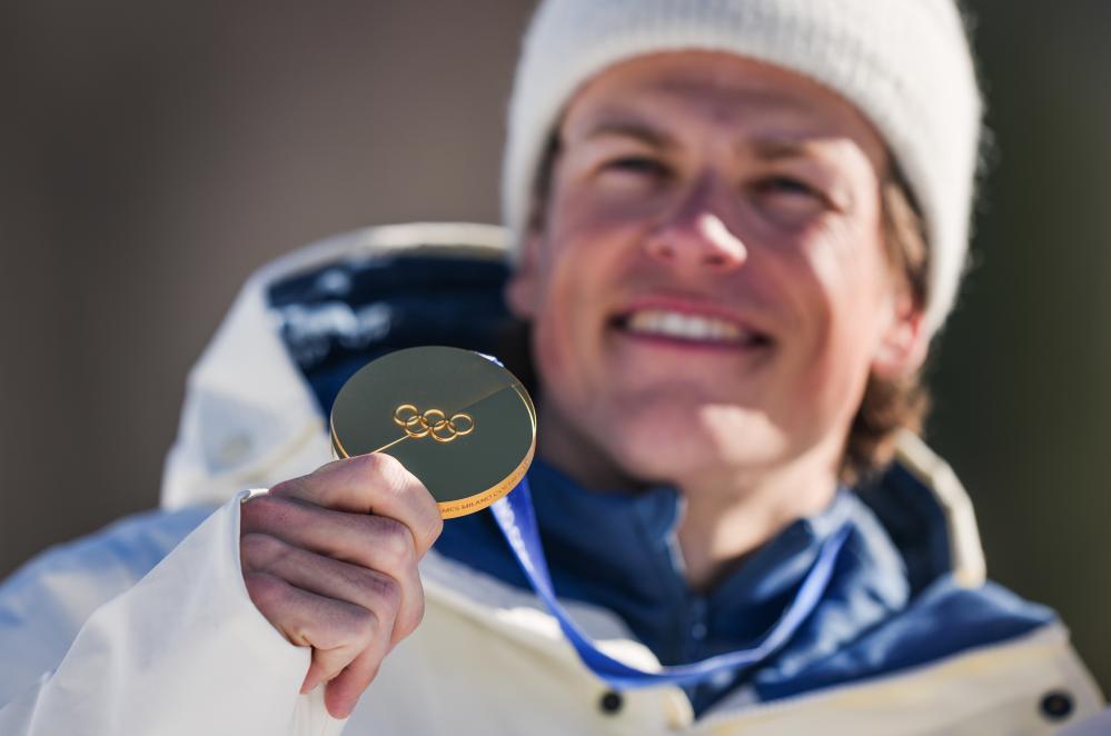 冬奥会越野滑雪男子接力赛 挪威队克莱博成首个‘九金王’